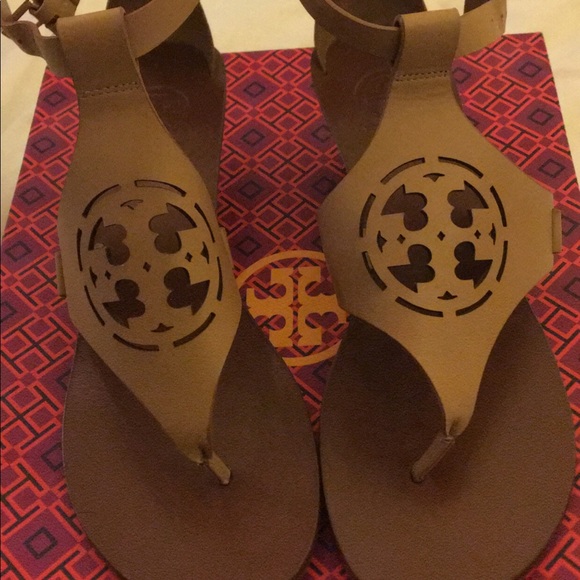 Tory Burch Zoey Wedge Sandals - Picture 2 of 6